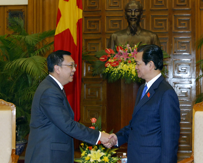 นายกฯให้การต้อนรับเอกอัครราชทูตไทยและอินเดียประจำเวียดนาม